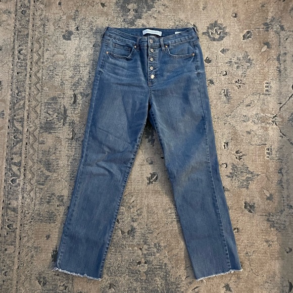 American Vintage High Rise Straight Ankle Jean - Picture 1 of 6